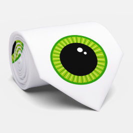 Funny Cute Grönt Eyebullny Slips