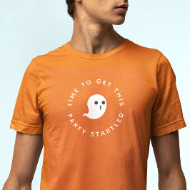 Funny Cute Halloween Ghost Party Pun T Shirt
