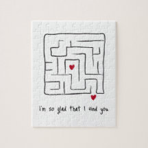 Funny Cute hand plockade Maze Valentine-gåvor