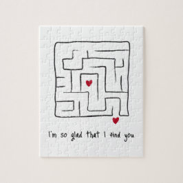Funny Cute hand plockade Maze Valentine-gåvor Pussel