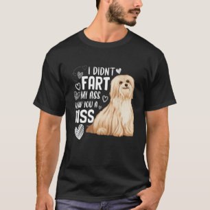 Funny Cute Havanese Hund Don Fart Puppy Älskare T Shirt
