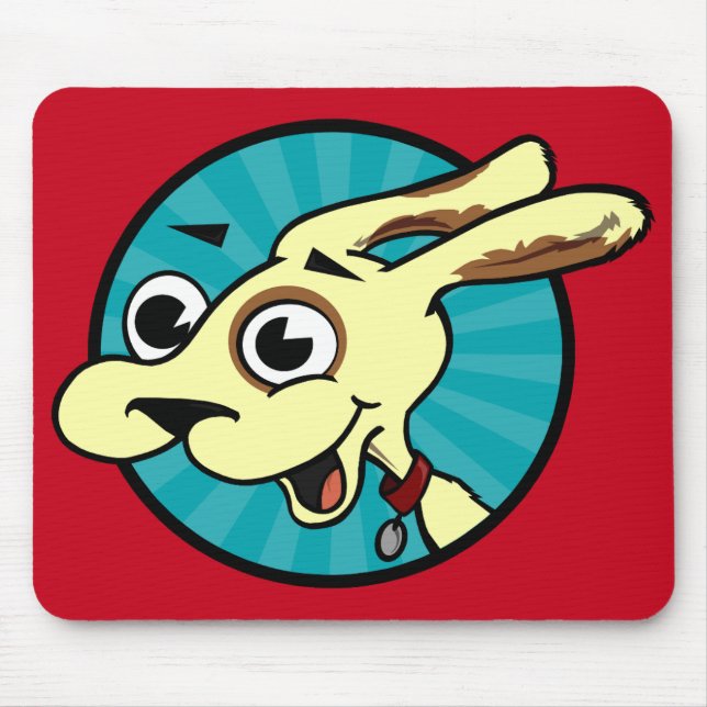 FUNNY CUTE HUND MOUSE PAD MUSMATTA (Framsidan)