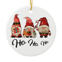 Funny Cute Julgran Ornament