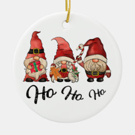 Funny Cute Julgran Ornament