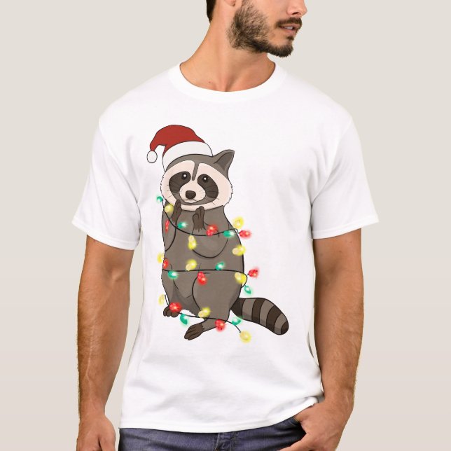 Funny Cute-julrast T Shirt (Framsida)