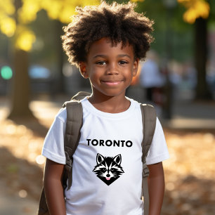 Funny Cute Mocking Toronto Raccoon Light-Färg T Shirt