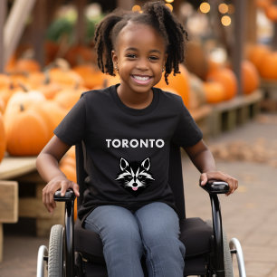 Funny Cute Mocking Toronto Raccoon Mörk Färg T Shirt