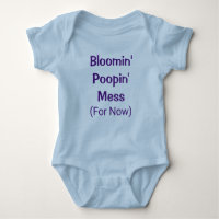 Funny Cute Poopin  Poop Humor Pojke Romper