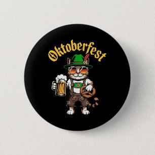 Funny Cute Pretzel Beer Funny Party Vuxna Knapp