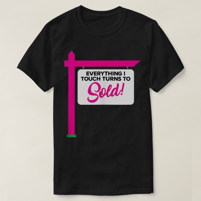 Funny Cute Real Gods Agent T Shirt (Design framsida)