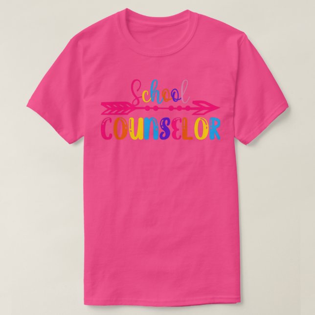 Funny Cute School Counselor Gift T Shirt (Design framsida)