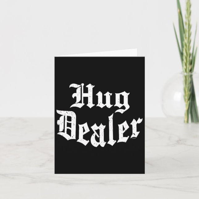 Funny Cute Sensitive Feet Hug Merchant Valentine's Kort (Framsida)