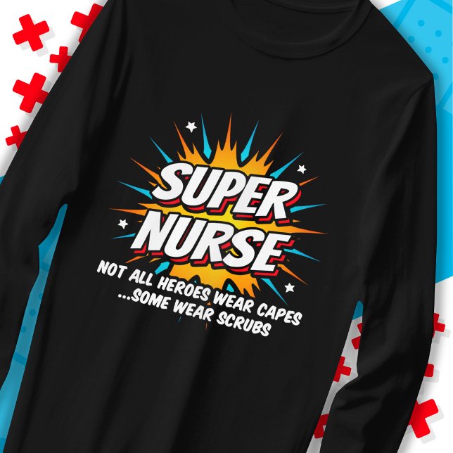 Funny Cute Superthea Toppen Nurse Apprecision T Shirt (Skapare uppladdad)