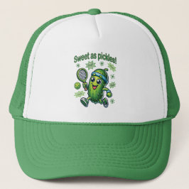 Funny Cute Sweet som Pickles Pickleball Keps
