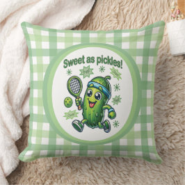 Funny Cute Sweet som Pickles Pickleball Kudde