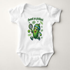 Funny Cute Sweet som Pickles Pickleball T Shirt