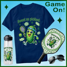 Funny Cute Sweet som Pickles Pickleball
