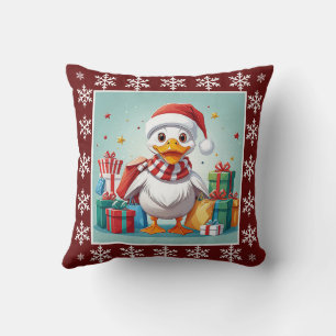 Funny Cute Trendig Snyggt Elegant Jultomten Kudde