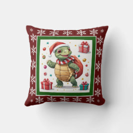 Funny Cute Trendig Snyggt Elegant Jultomten Kudde