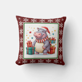 Funny Cute Trendig Snyggt Elegant Jultomten Kudde