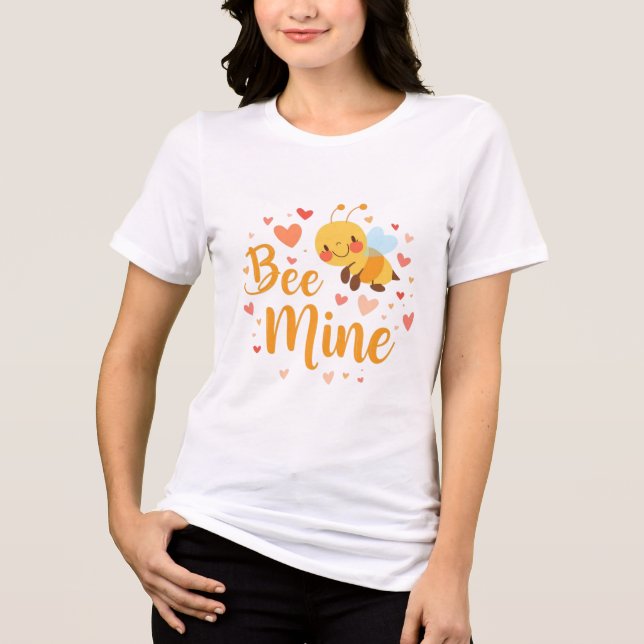 Funny & Cute Valentine’s Day Gift T Shirt (Framsida)