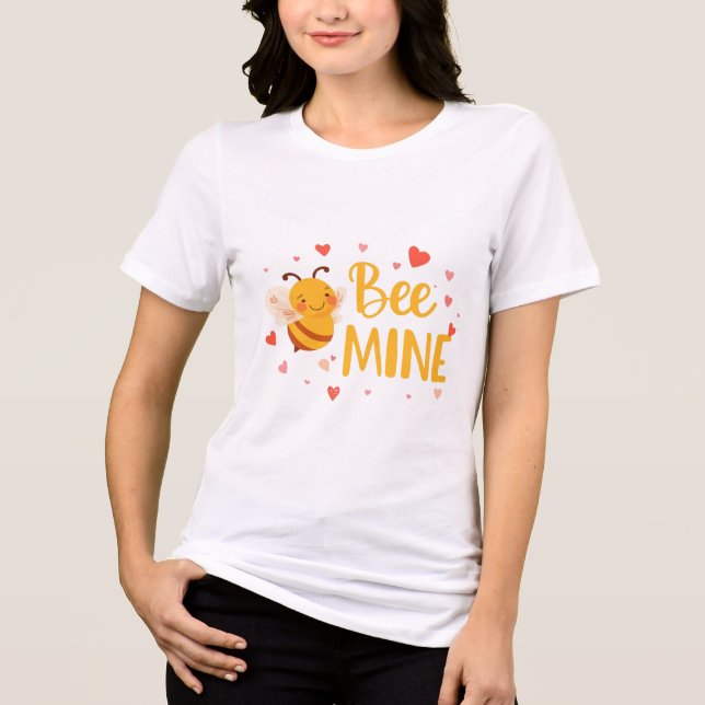 Funny & Cute Valentine’s Day Gift T Shirt (Framsida)