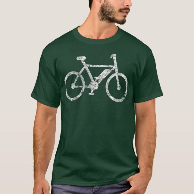 Funny Cycling Electric Älskare Bicycle Ecykel Ride T Shirt (Framsida)
