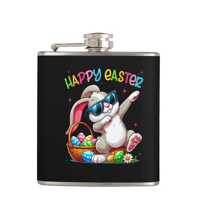 Funny Dabbing Bunny Easter Happy Easter Fickplunta (Framsidan)