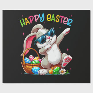Funny Dabbing Bunny Easter Happy Easter Presentpapper