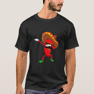 Funny Dabbing Chili Mexican Pepper Dab Gift Cute M T Shirt