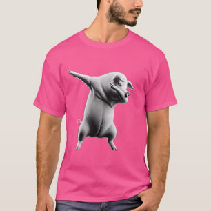 Funny Dabbing Gris Farm Dab Roligt Animal Lover Da T Shirt