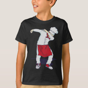 Funny Dabbing Hibachi Chef Cute Sous Head Cook Dab T Shirt