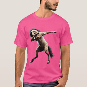 Funny Dabbing Horse Coola Dab Roligt Animal Lover T Shirt
