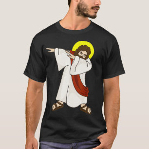 Funny Dabbing Jesus Kristus Shirt - Birthday Prese T