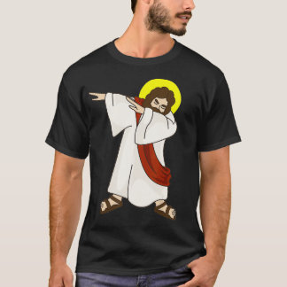 Funny Dabbing Jesus Kristus Shirt - Birthday Prese T