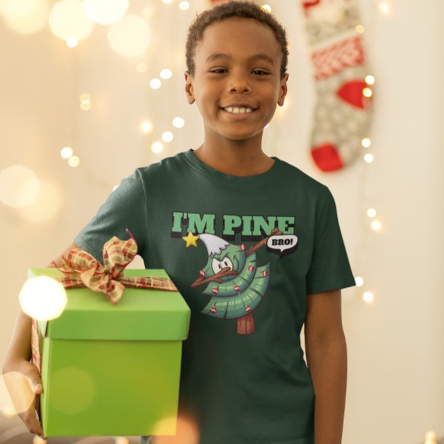 Funny Dabbing Julgran T Shirt (Skapare uppladdad)