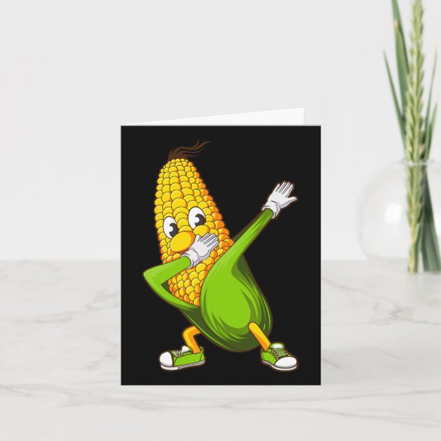 Funny Dabbing Maj Gift Cute Dancing Farmers Manar  Kort (Framsida)