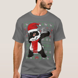 Funny Dabbing Panda Ugly jul Sweater Party C T Shirt