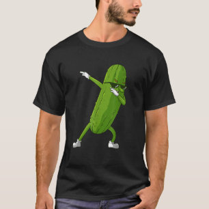 Funny Dabbing Pickle Gift Cute Dancing Cucumber Me T Shirt