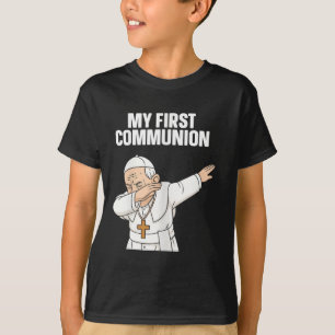 Funny Dabbing Pope Min första kommunfullmäktige Te T Shirt
