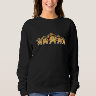 Funny Dabbing Taco Squad Cinco De Mayo För manar W T Shirt