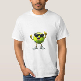 Funny Dabbing Tennis Boll Sports Player T Shirt