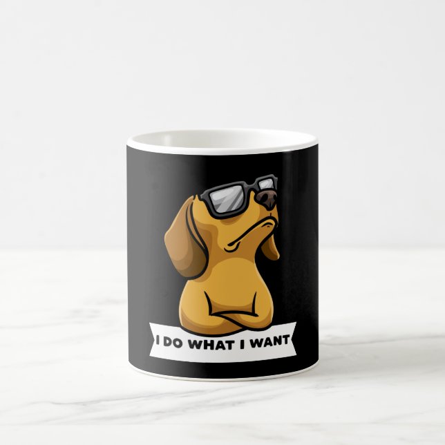 Funny Dachhund hund lustigt Gift Idea Kaffemugg (Center)