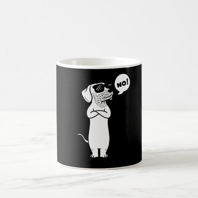 Funny Dachhund hund lustigt Gift Idea Kaffemugg (Center)