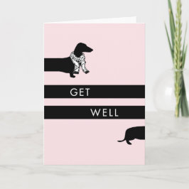 Funny Dachshund blir bra Kort