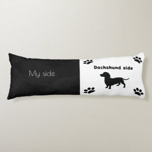 Funny Dachshund Body Pillow Kroppskudde
