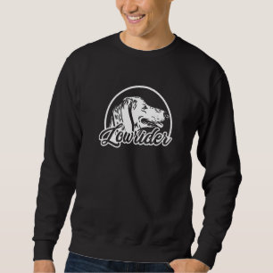 Funny Dachshund Hund aveln Wiener Sause Owner Pe Lång Ärmad Tröja
