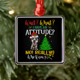 Funny Dachshund Hund Julgransprydnad Metall