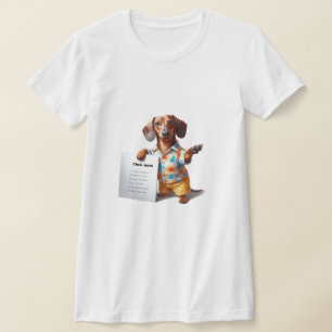 Funny Dachshund T Shirt