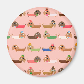 Funny Dachshunds Magnet